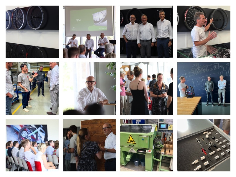 Visit to DT Swiss with HSG Alumni